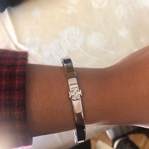 Tory Burch logo bangle